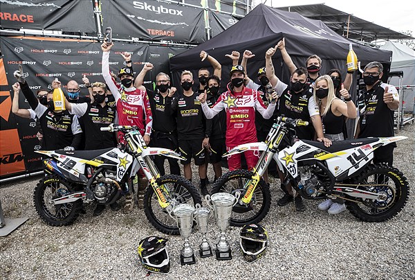 MX2 Mantova, dominio Husqvarna: Olsen vince, Beaton subito dietro