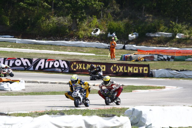 CIV Minimoto, show a Le Querce: Fino, Savino e Tesini protagonisti