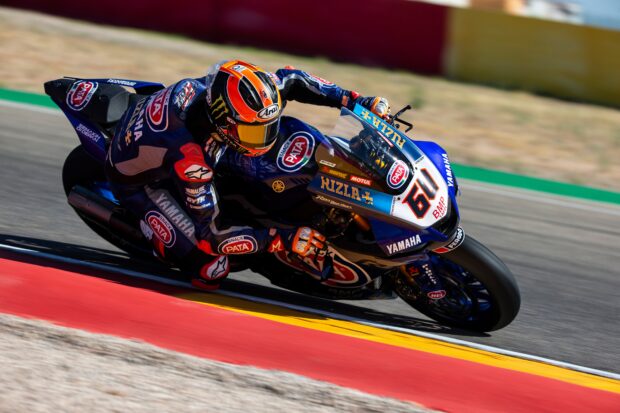 WorldSBK Teruel, Pata Yamaha: Van der Mark e Razgatlıoğlu nella top 5