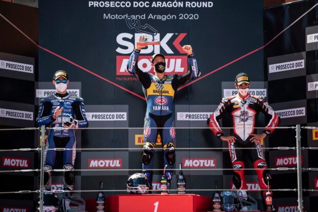 WorldSSP Aragón, Locatelli imprendibile: doppietta e dominio Yamaha