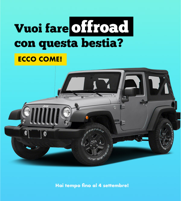 Corso di guida off-road estrema: il contest che porta in gara