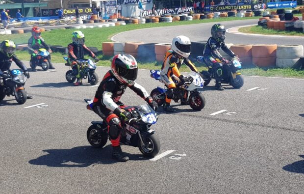 Minimoto, a Ferrara spettacolo bollente per il secondo round tricolore