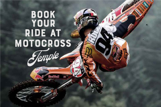 Motocross Temple: pista aperta a tutti nel weekend di Wildays