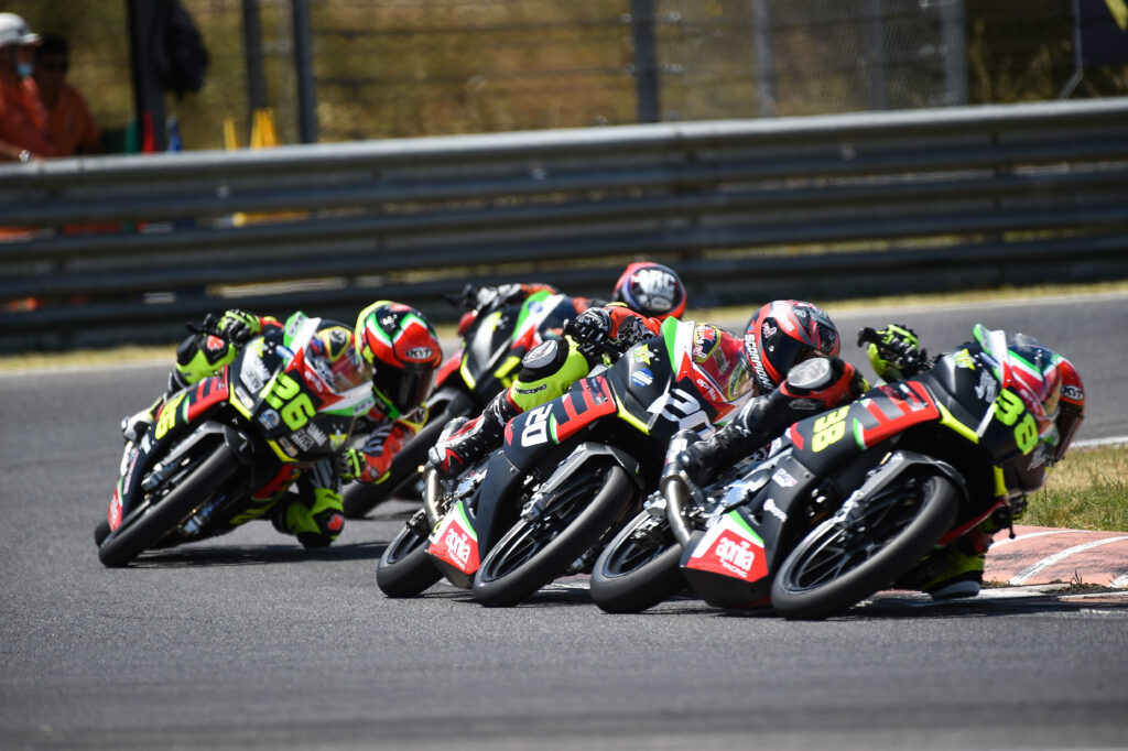 CIV Junior a Ortona: sfida tra baby talenti e nuova Aprilia SP