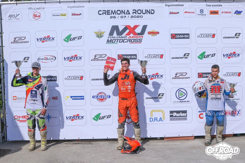 Motocross Junior 125, dominio Pata Talenti Azzurri a Cremona