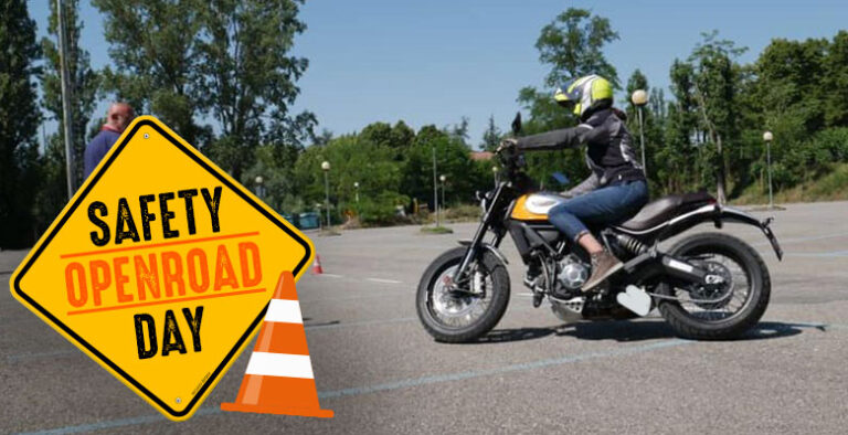 Safety OpenRoad Day, un corso su strada per chi guida moto a manubrio alto