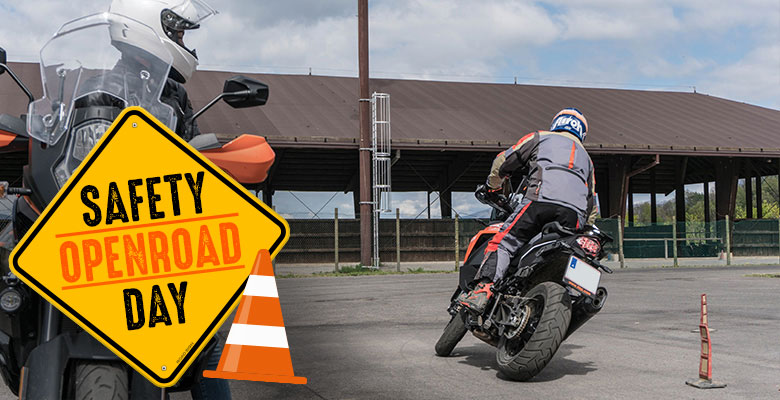 Safety OpenRoad Day: corso su strada per moto a manubrio alto