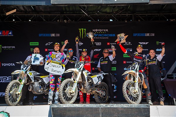 Supercross, Salt Lake City: Husqvarna firma uno storico triplete in 450SX