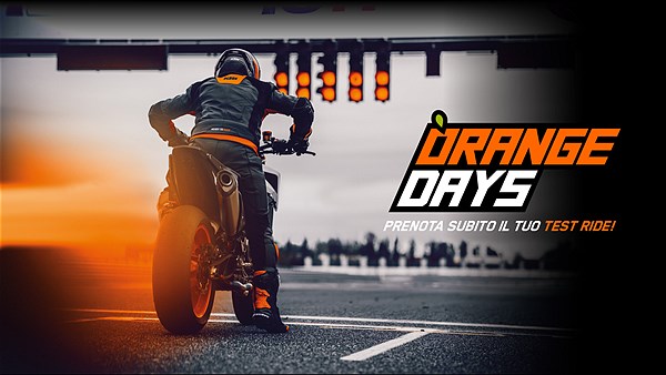 KTM Orange Days 2020: test ride della gamma stradale nei dealer