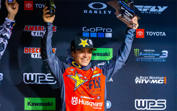 AMA Supercross, Salt Lake City: tripletta di vertice per Husqvarna