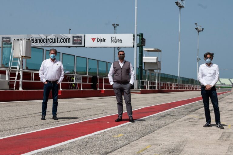 Misano riapre la pista: primo test sul nuovo asfalto del Simoncelli