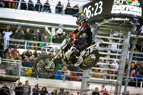 Daytona Supercross: Anderson e Hampshire sfiorano il podio per Husqvarna