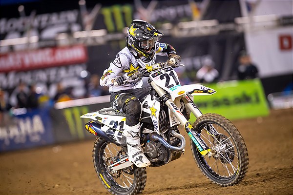 AMA Supercross Oakland: Anderson ancora in top 5, Wilson risale