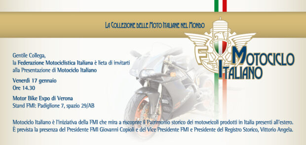 Nuovi appuntamenti moto: l’invito non è più disponibile