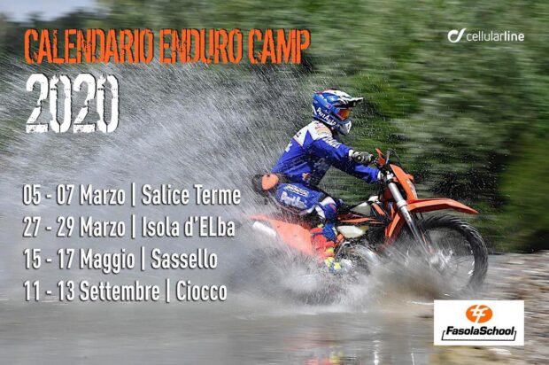 Enduro Camp 2020: al via i corsi off-road con Fabio Fasola