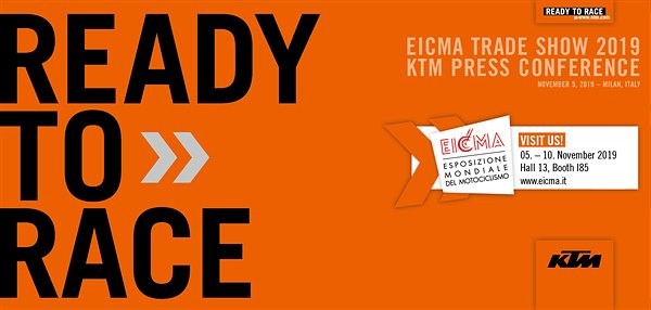 KTM prepara le novità 2020: appuntamento a EICMA 2019