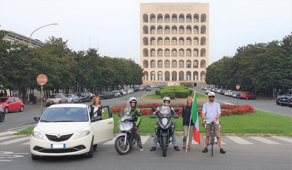 Mobility Test a Roma, moto e ciclomotori battono tutti nel traffico