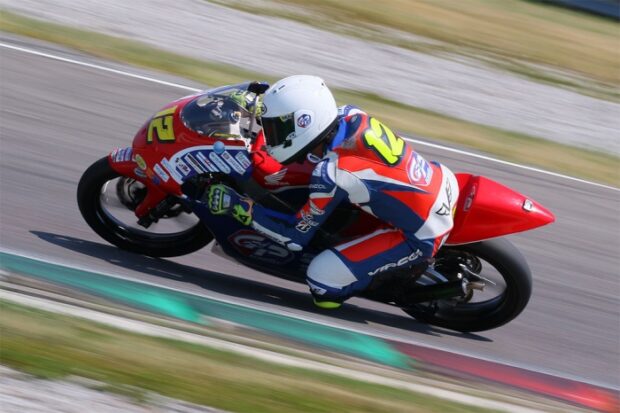 Ambrosi debutta al Mugello nel Klass 125-250 con AcademyGP