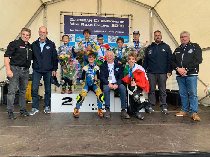 Mini Road Racing europeo ad Assen, Italia dominatrice con 5 titoli