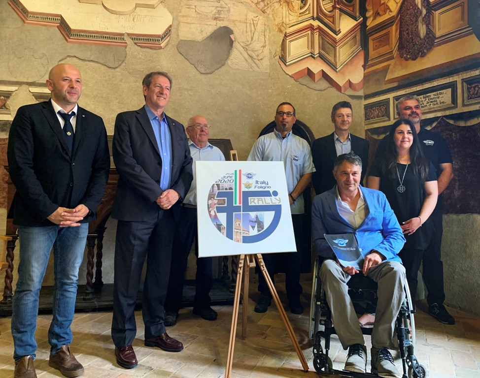 Foligno capitale del mototurismo: presentato il Rally FIM 2020