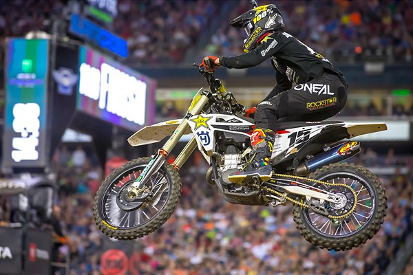Nashville regala due top 5 a Rockstar Energy Husqvarna in 450SX