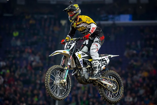 AMA Supercross Minneapolis: Husqvarna in top ten con Wilson e Bailey
