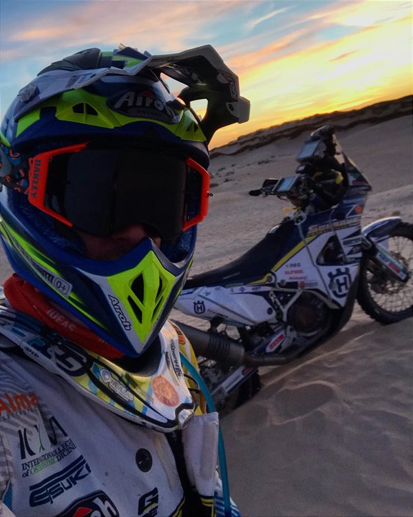 Dakar 2019, Jacopo Cerutti passa al team Solarys Racing Husqvarna