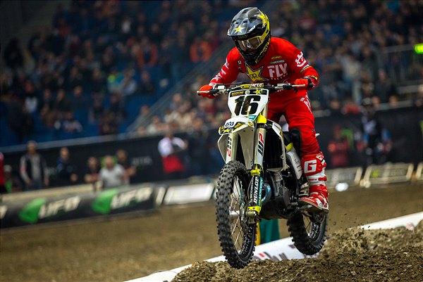 Osborne porta Husqvarna sul podio al Supercross di Ginevra