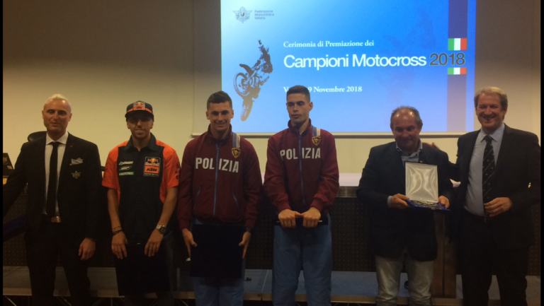 EICMA celebra i campioni FMI 2018 di Motocross e Supermoto