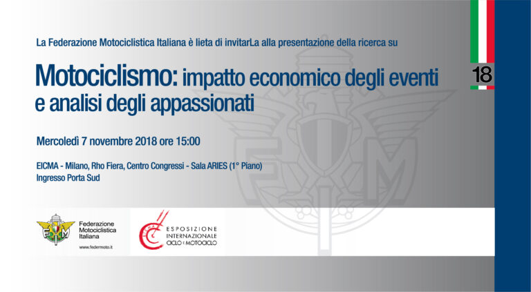 Federmoto, richiesta conferma di partecipazione a iniziativa in arrivo