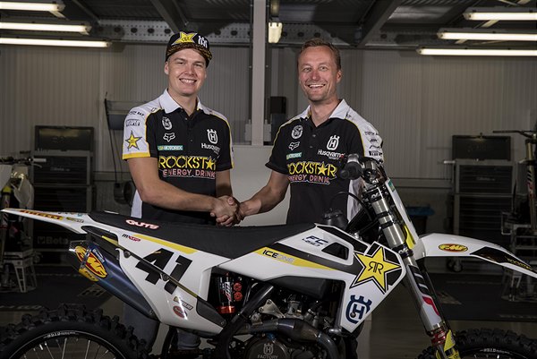 Pauls Jonass debutta in MXGP con il team Rockstar Energy Husqvarna