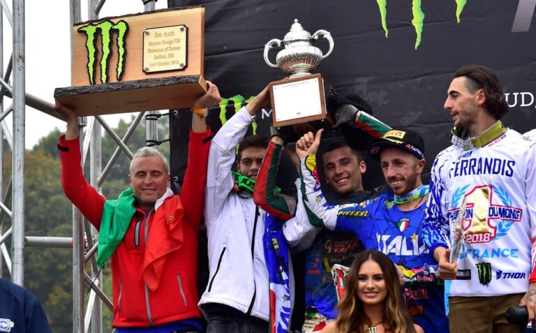 Motocross delle Nazioni: Italia d’argento a RedBud a 2 punti dal sogno