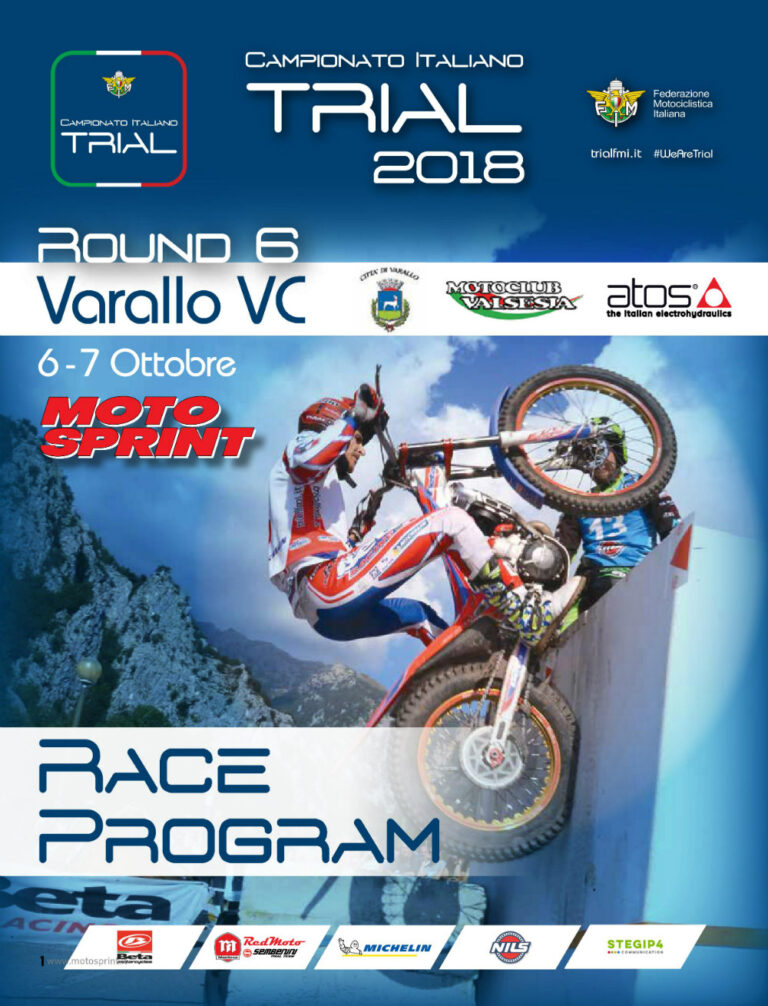 Italiano Trial Outdoor, a Varallo il gran finale della stagione 2018