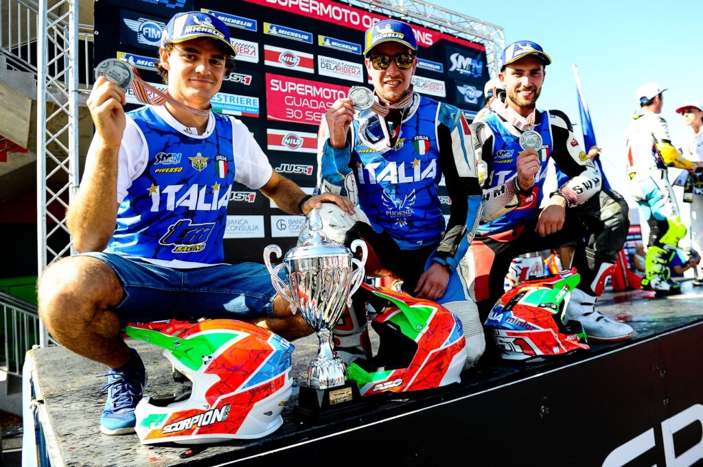 Supermoto delle Nazioni: Italia seconda a un punto dalla Francia