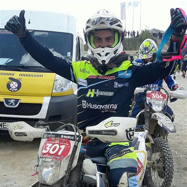 Europeo Enduro, a Kielce Micheluz campione con Husqvarna TE 250i
