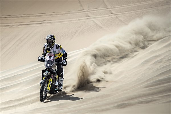 Desafio Inca 2018, Andrew Short porta Husqvarna sul podio