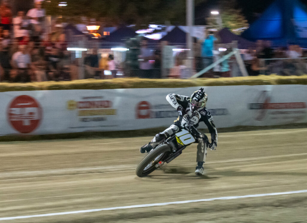 Italiano Flat Track, Cecchini domina Misano con una doppietta