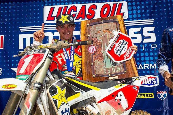 AMA Pro Motocross Hangtown, Osborne domina la 250 su Husqvarna