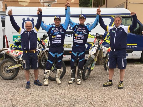 Motorally, Husqvarna domina il Rally d’Abruzzo con Cerutti