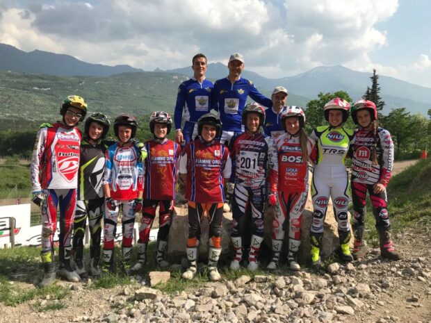 Talenti Azzurri Trial, quarto stage 2018 a Pietramurata