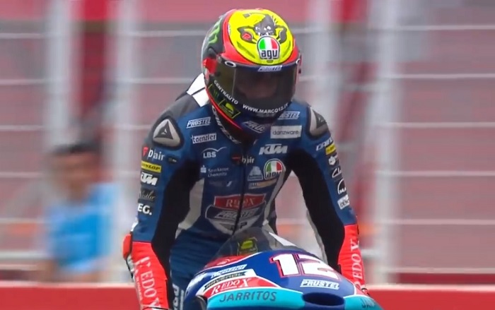 Bezzecchi, prima vittoria iridata in Moto3: strategia da veterano