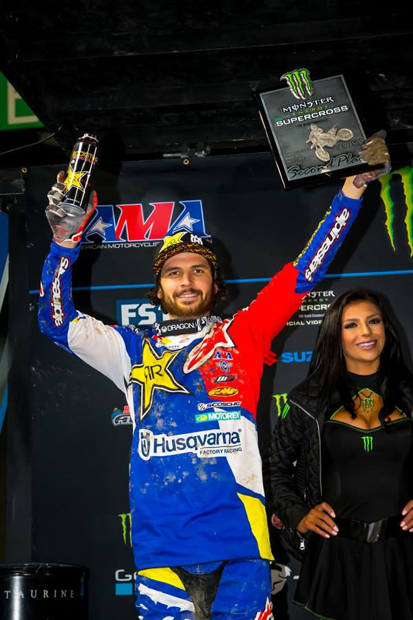 AMA Supercross Seattle, Anderson domina nel fango e resta leader