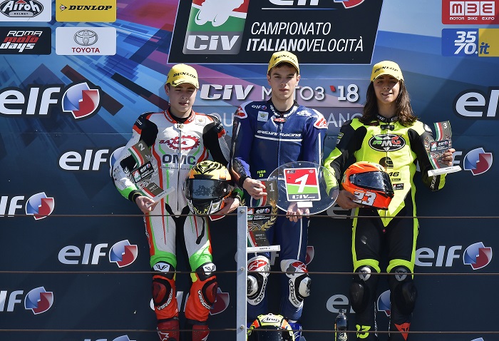 ELF CIV Misano: Pirro domina in SBK, Spinelli lancia Gresini in Moto3