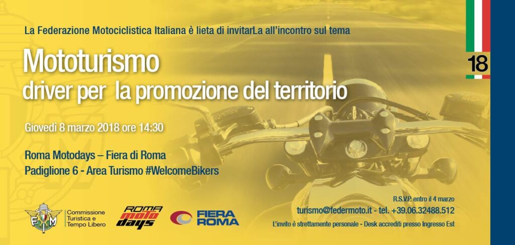 Mototurismo, leva strategica per la promozione dei territori