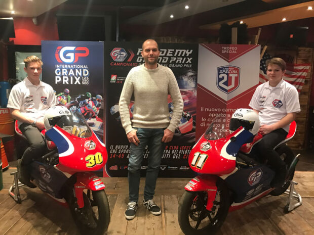 Academy IGP, due quindicenni alla guida delle Honda 125 GP