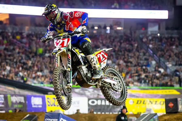 AMA Supercross Glendale: Anderson quarto ma sempre leader 450