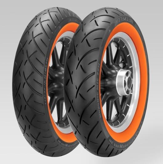 Metzeler ME 888 Marathon Ultra Orangewall debutta al Motor Bike Expo