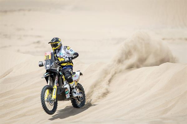Dakar 2018, tappa 3: Quintanilla porta Husqvarna sul podio provvisorio