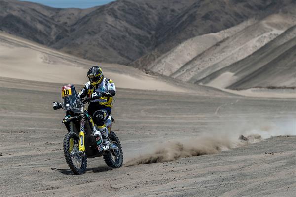 Dakar 2018, Quintanilla parte forte: Husqvarna subito sul podio