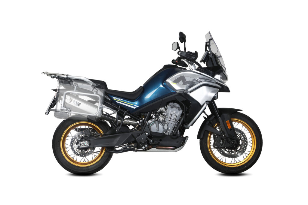 CFMOTO 800MT, il nuovo scarico MIVV Speed Edge